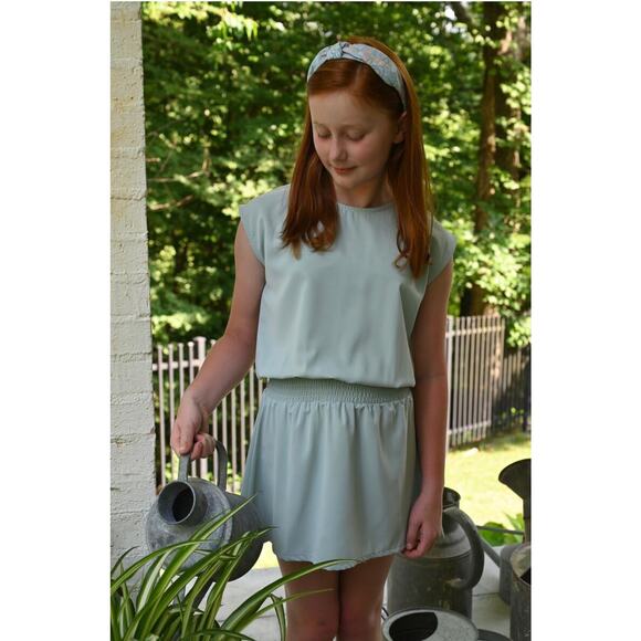 Pleat Josie Dress - Mint Pleat Collection NWT size 16 - Picture 1 of 4
